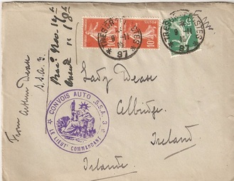 WW1 Letter home