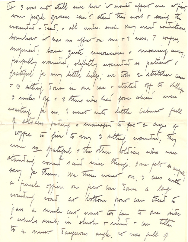 WW1 Letter home March 1915 pg 5