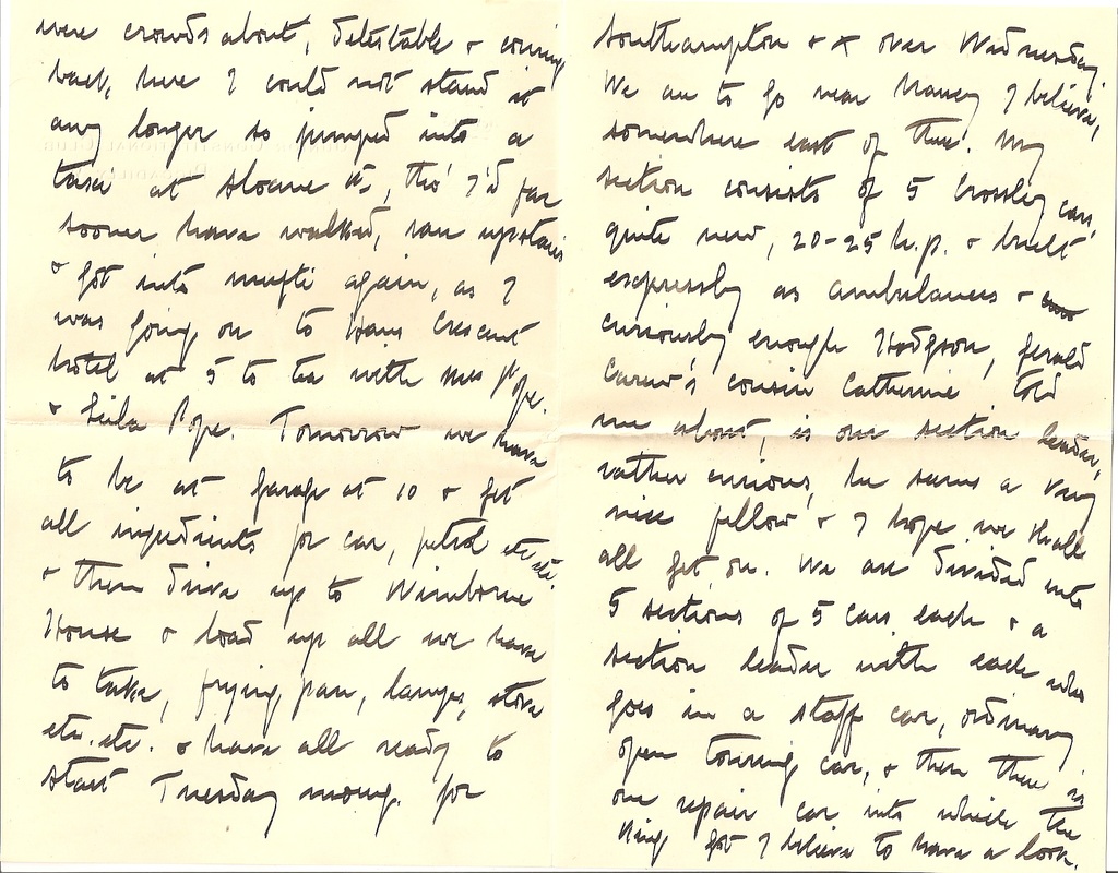 First World War Letter