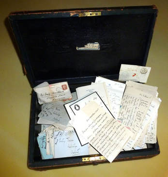 Victorian Dispatch Box and Letters